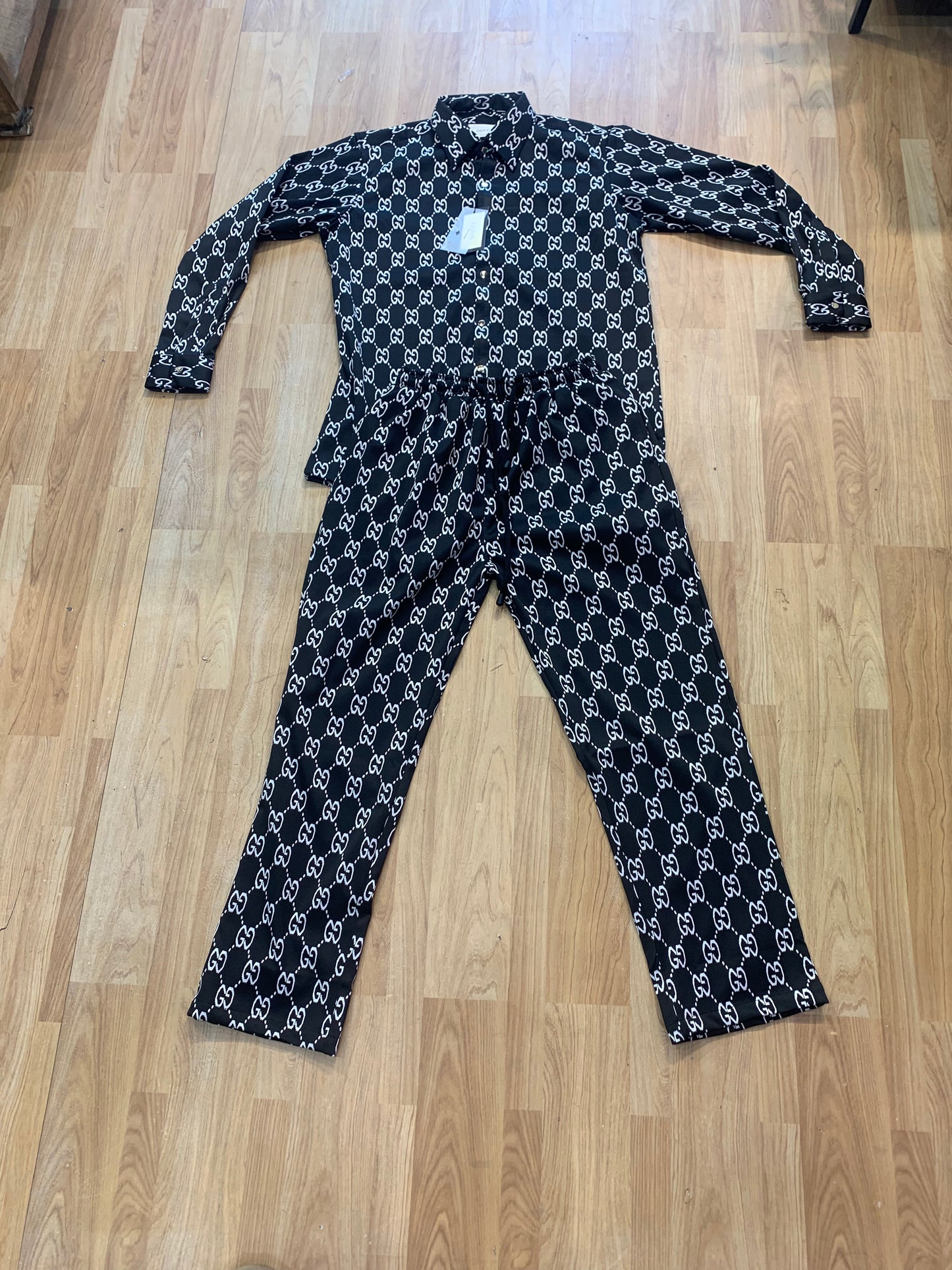 CUG Coat Set Black Colour full sleeve shirt & Lower 80843