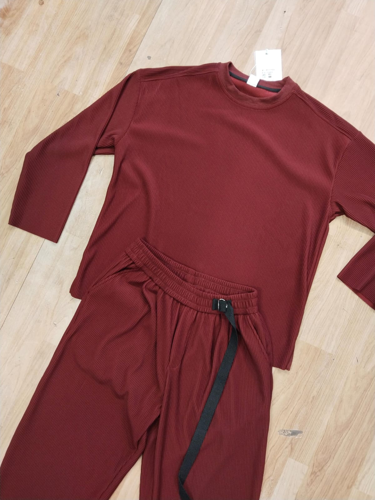 Important Coat set Maroon Colour Full Sleeve Tshirt & Lower K2683