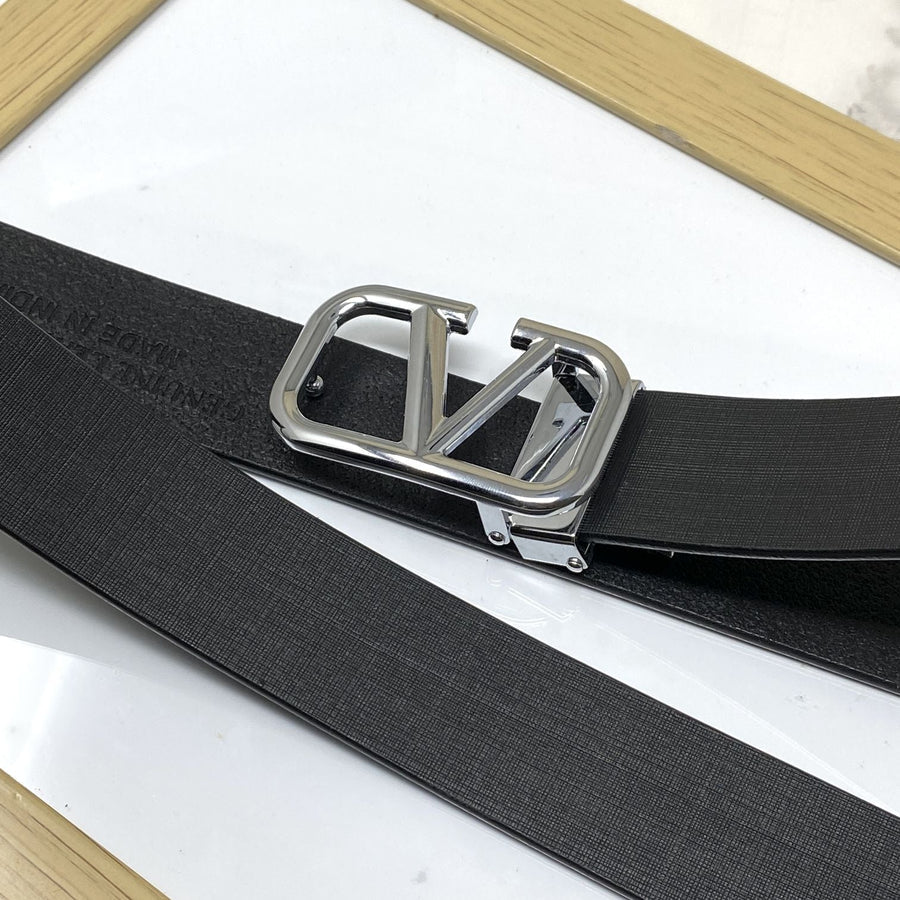 LAV Black Colour Belt Silver Buckle 987893