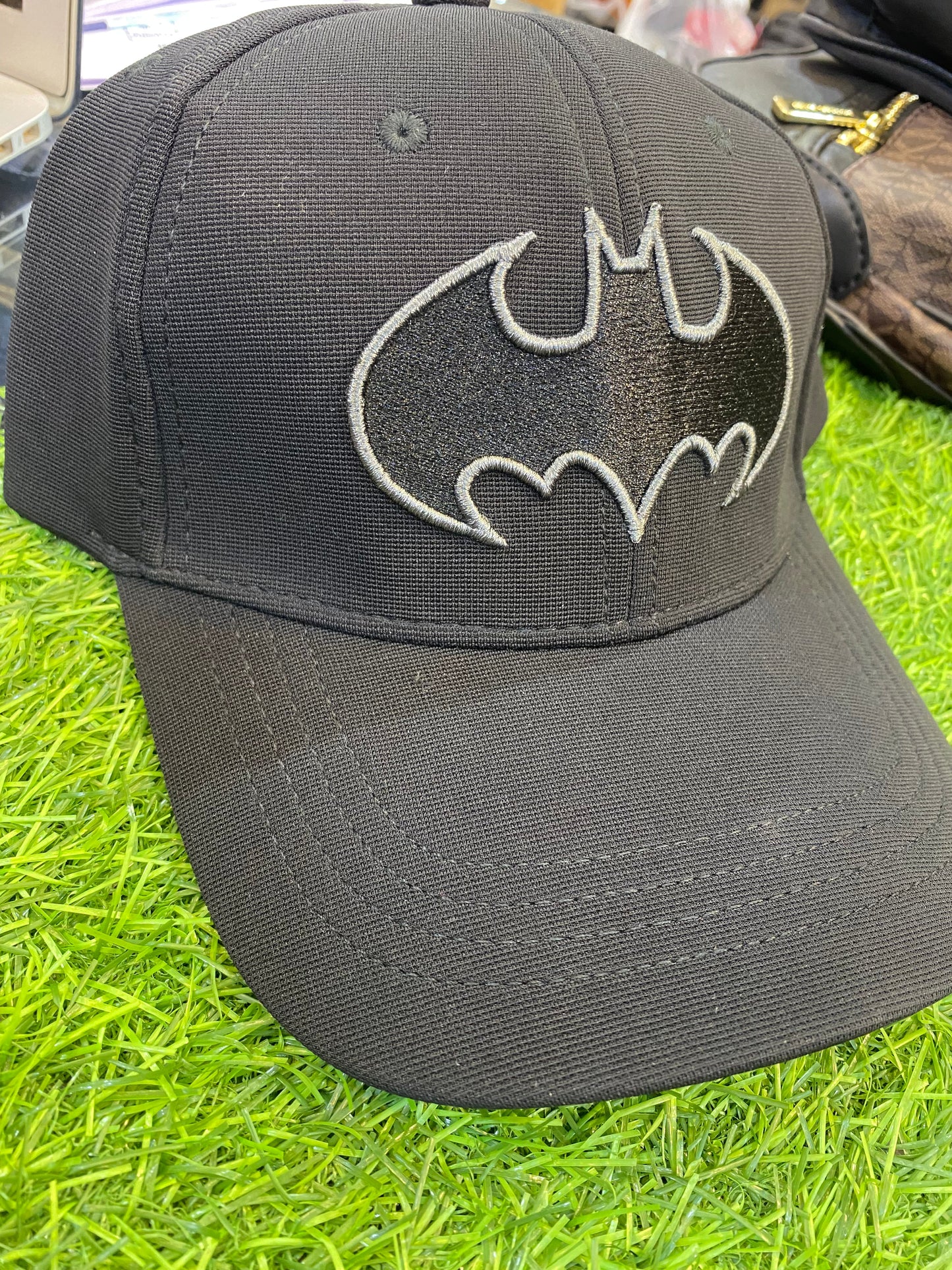 BZ HEADWEAR BATGIRL BASEBALL CAP FOR WOMEN IN BLACK-(PACK OF 1/1U) Yo