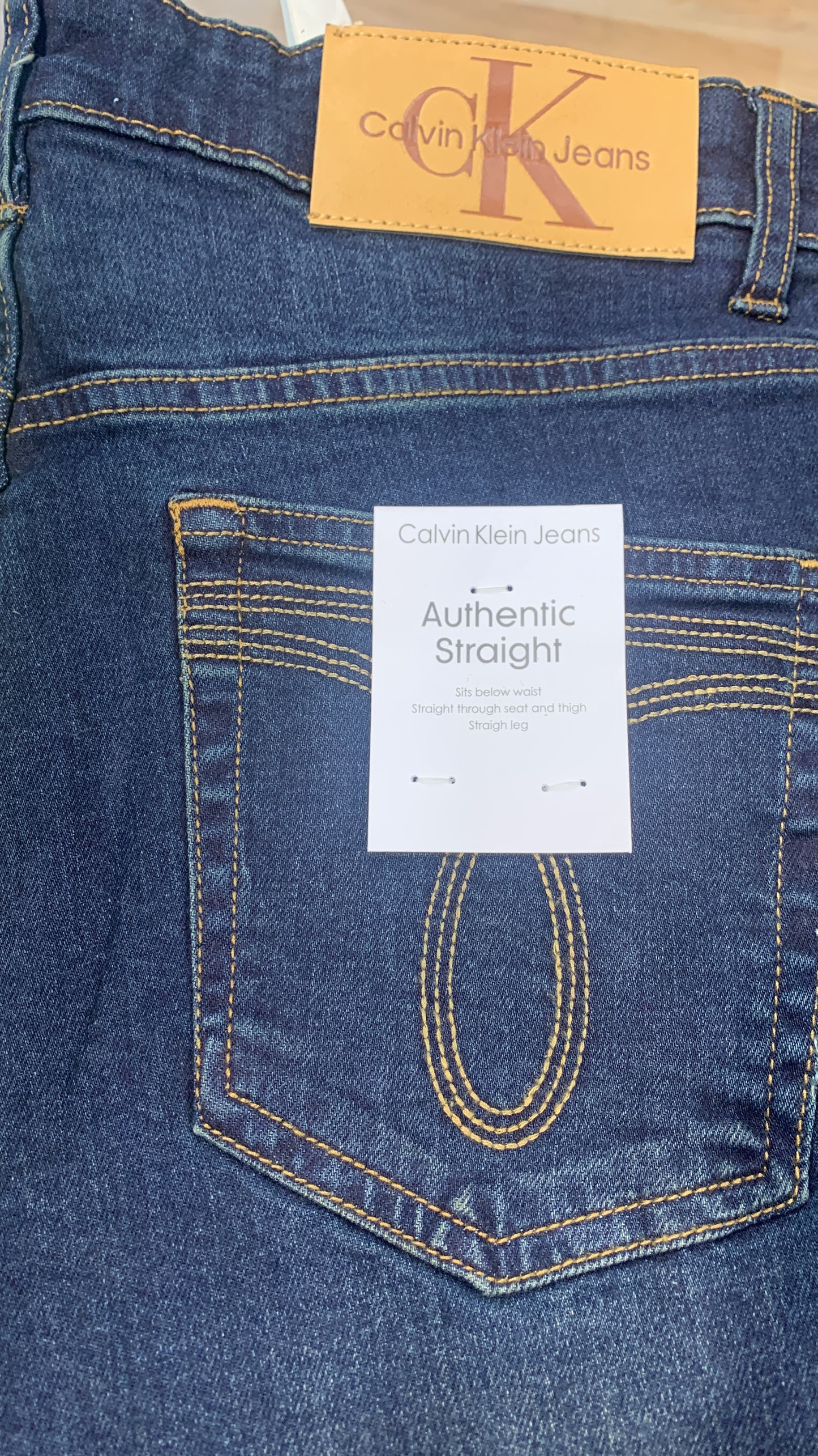 LAC Jeans Blue Brown Shade Colour Regular Fit G2015