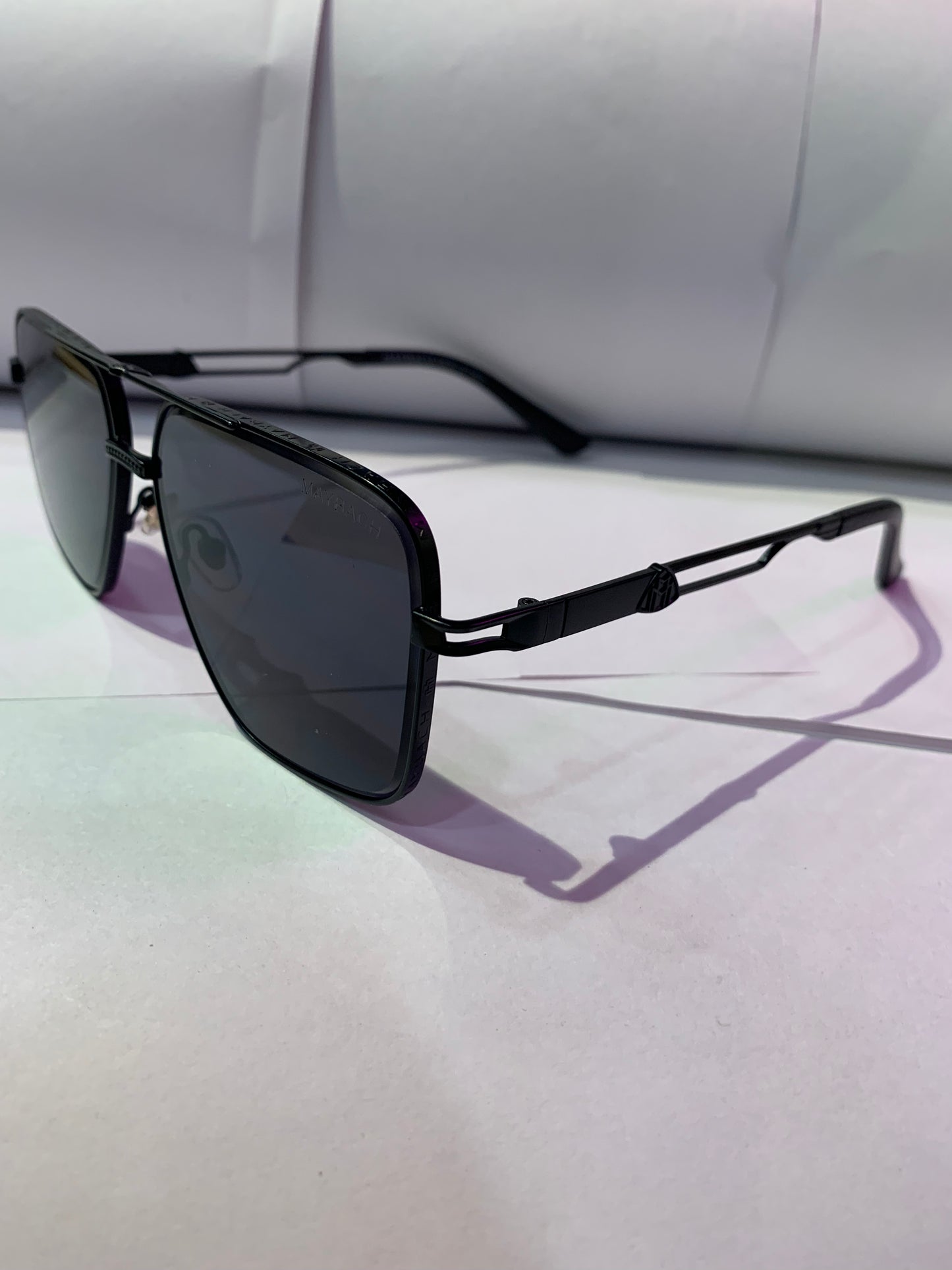 YAM Black Frame Black Shade Unisex Sunglass CF58437 62 15 145 C1