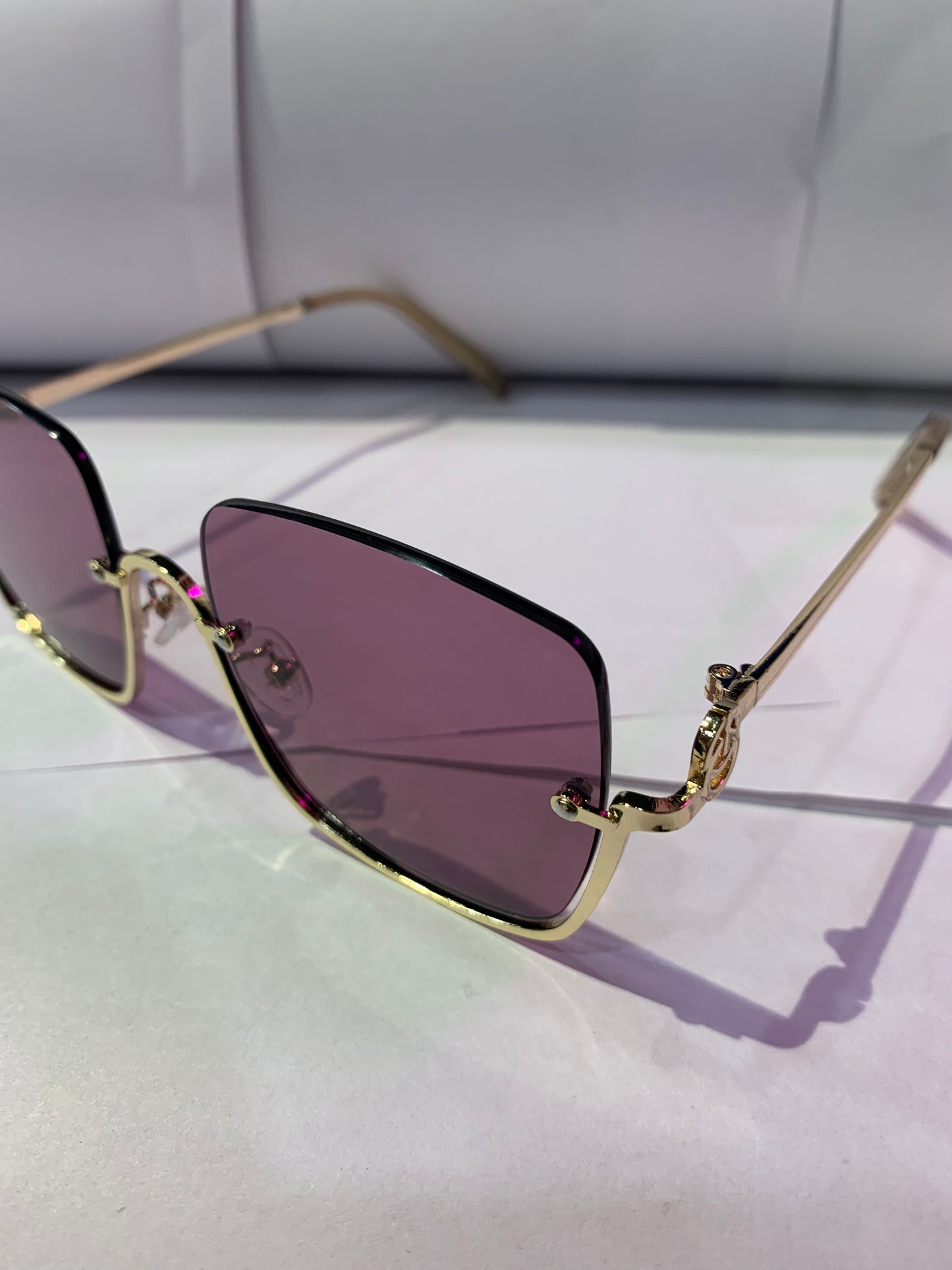 CUG Copper Frame Pink Shade Unisex Sunglasses 1279 64 16 143