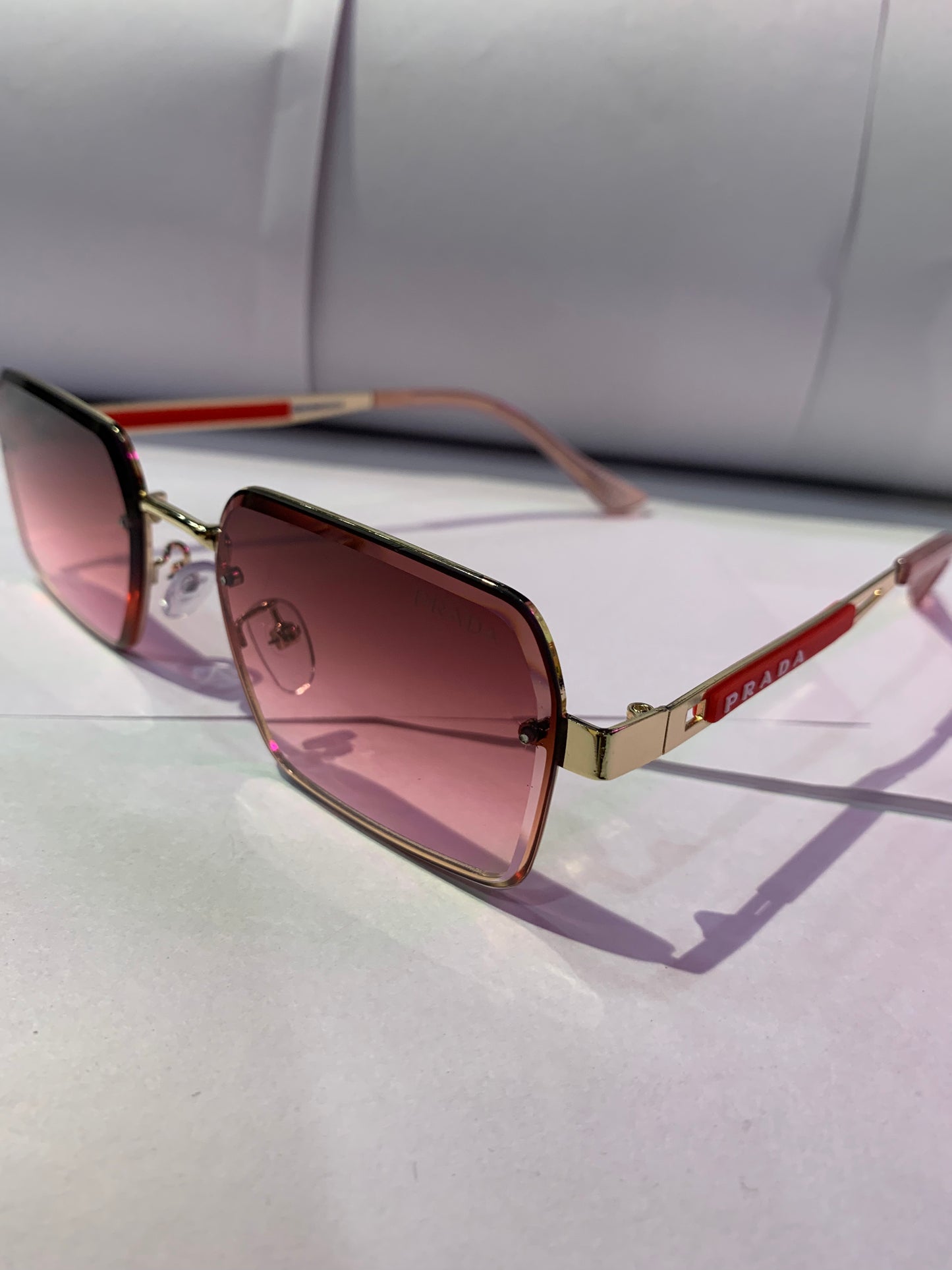 ARP Copper Red Frame Red Shade Unisex Sunglasses 3335 57 19 145