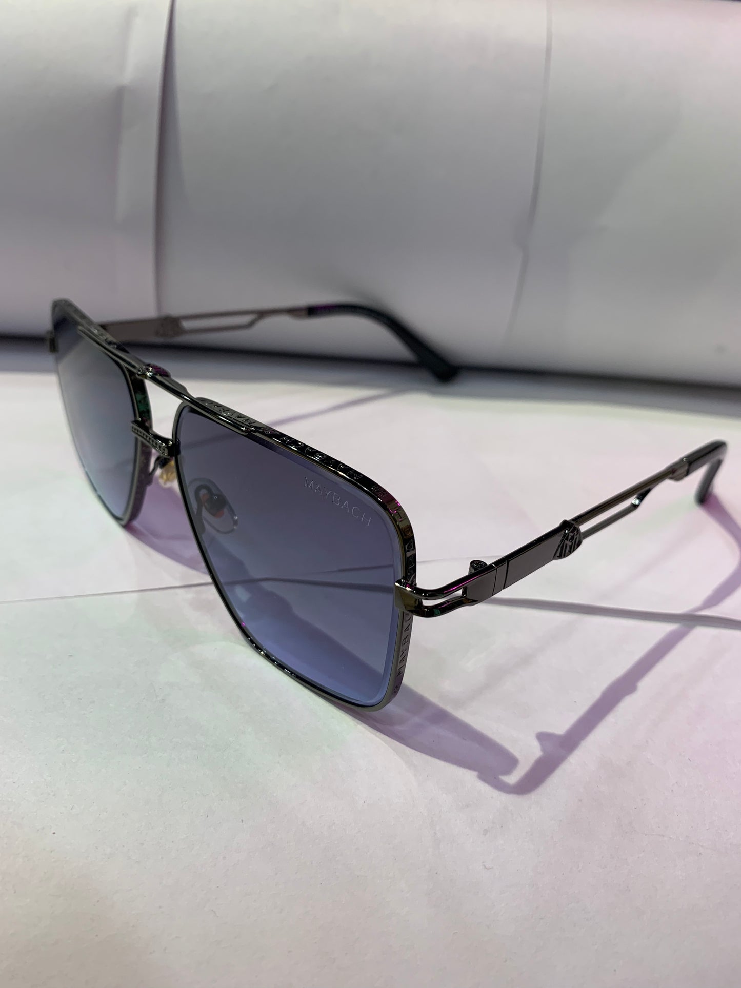YAM Glossy Black Frame Black Shade Unisex Sunglass CF58437 62 15 145 C5