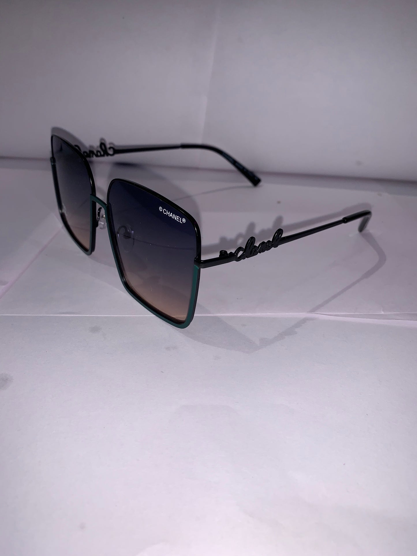 AHC Green Black Frame Green Trancy Shade Unisex Branded Sunglasses SUN2025