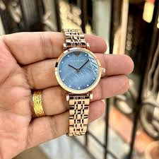 Mra Copper Chain Blue Dial Ladies Watch 901883