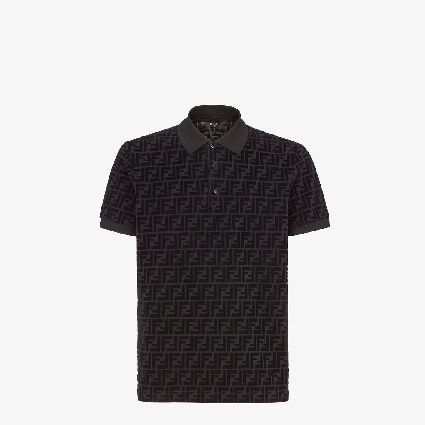 NEF FEN FF Grey Black Colour Imported Collar Men’s T Shirt 988814