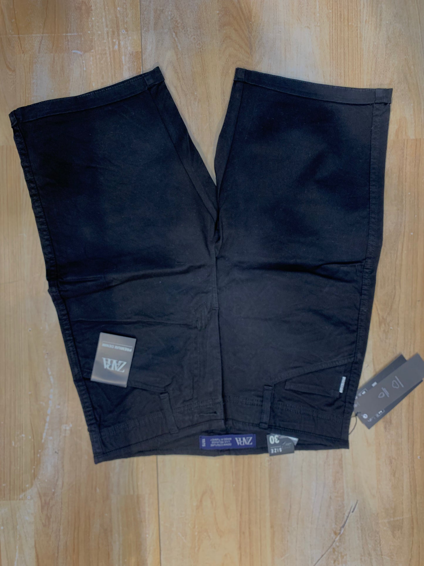 RAZ ZAR Black Plane Men’s Cotton Shorts 988878