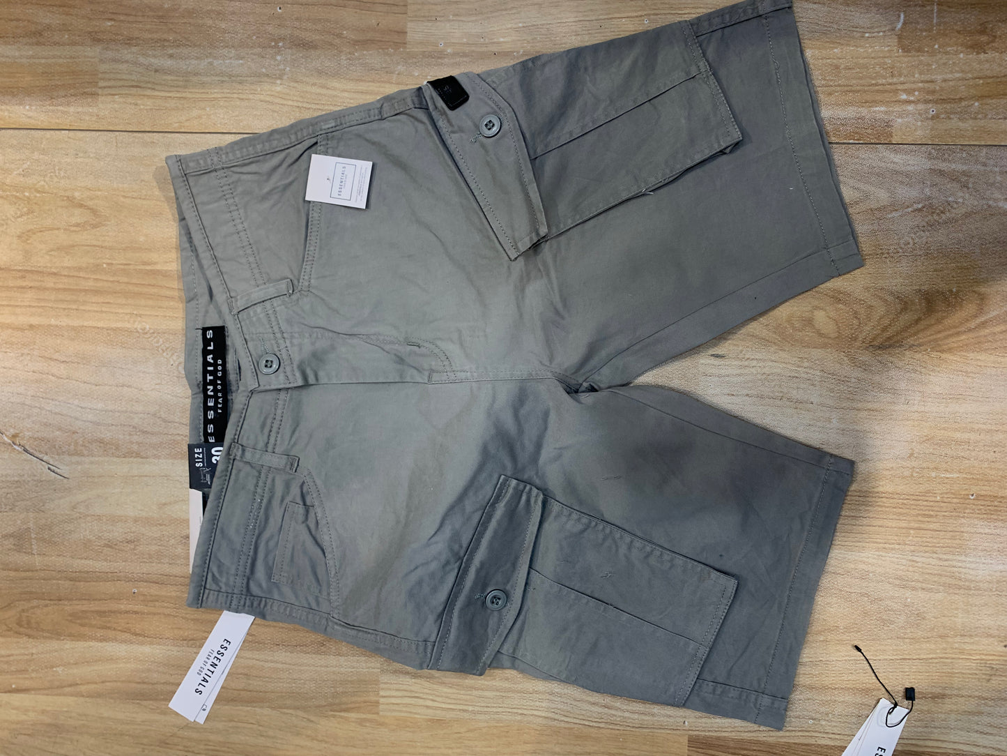 SSE ESS Grey Colour Cargo Style Men’s Cotton Shorts 988871