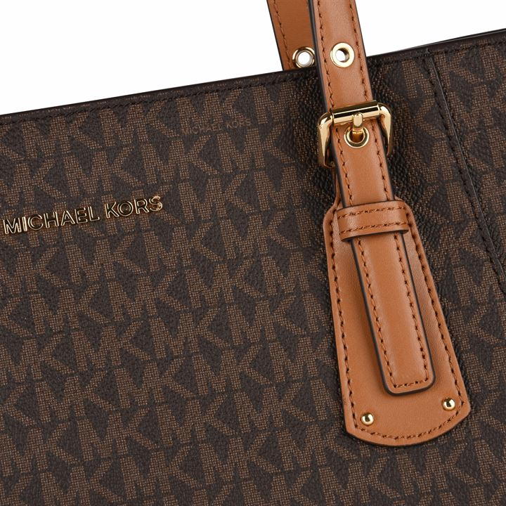 CIM Brown Colour KM Print Tote Bag 20200