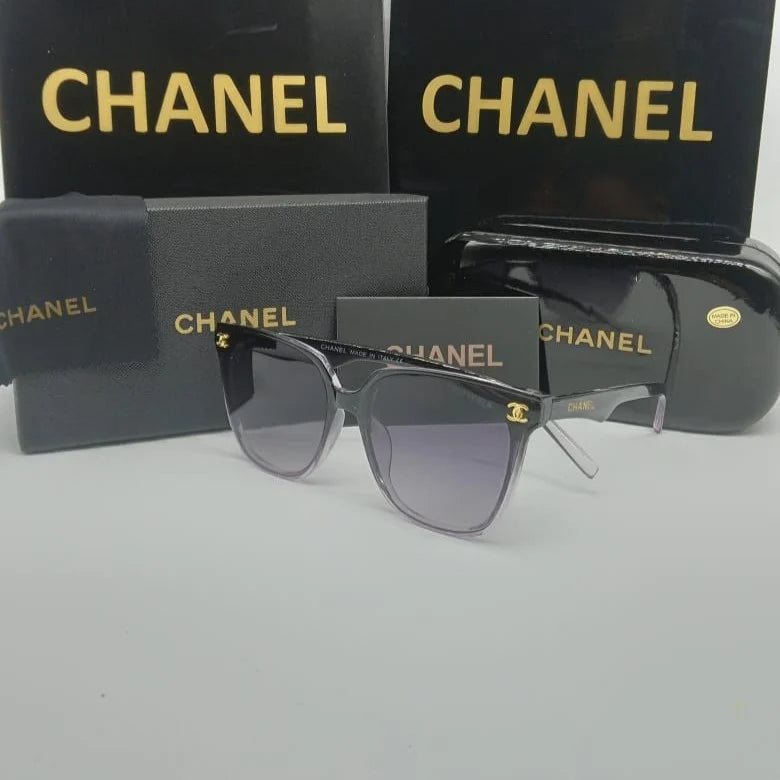 AHC Black Pink Frame Black Shade Premium Quality Unisex Sunglass 36236 58 17-146