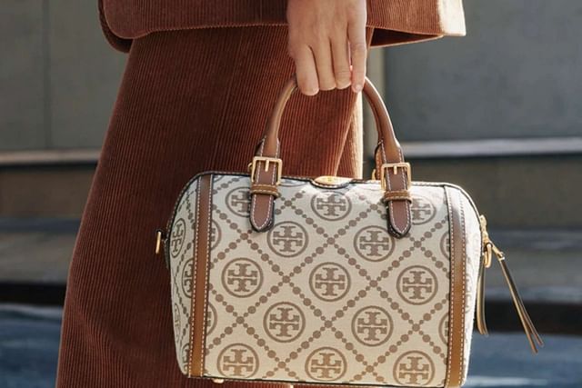 ROT Brown Colour Jacquard Studio Bag Ladies Side Sling Bag 988100
