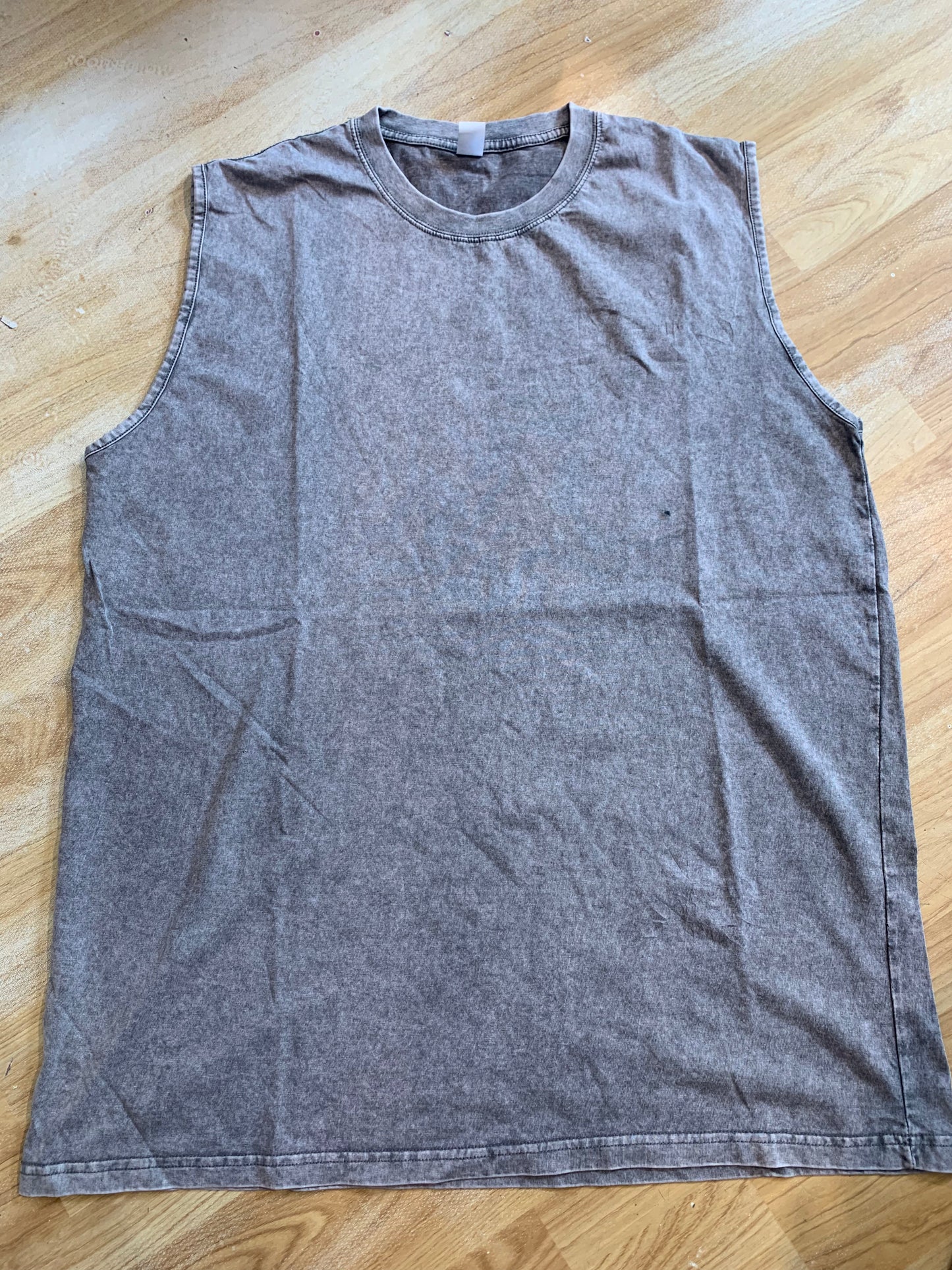 XMGITE Faded Grey Premium Cotton Unisex Tank Top 001