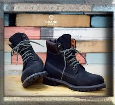 Black suede tims online