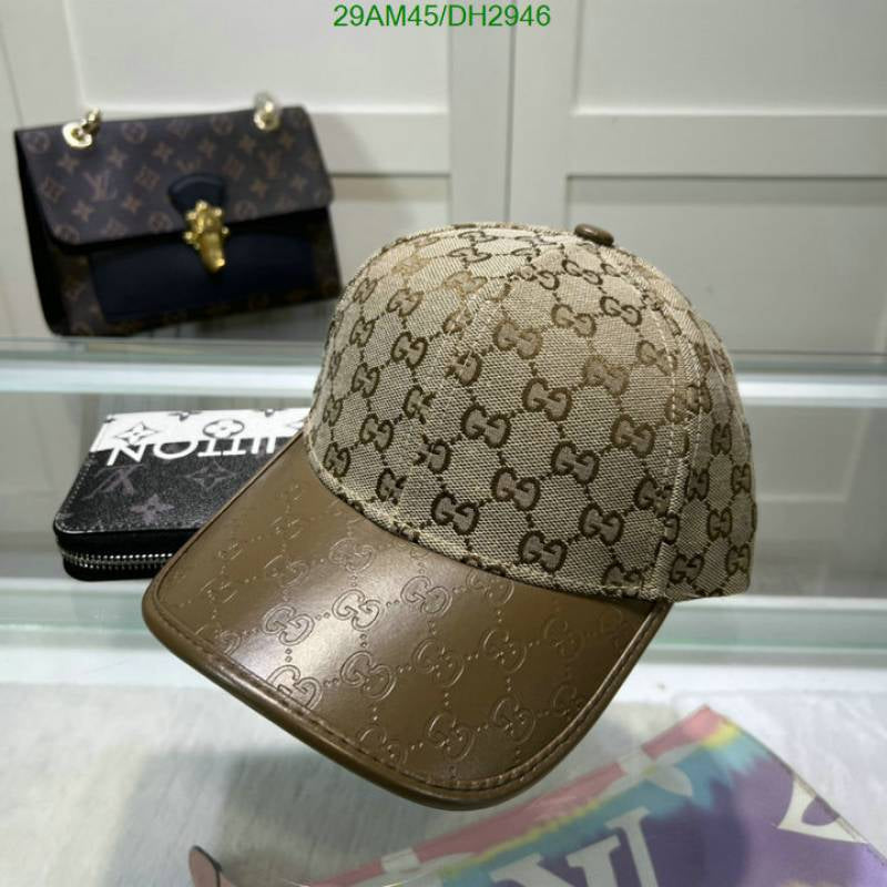 CUG GUC Leather Flap Imported Unisex Cap 989524