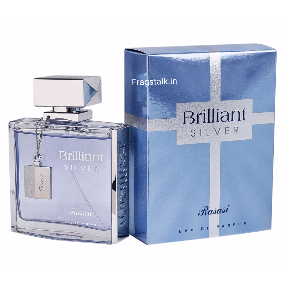 Rasasi Brilliant Silver For Men 100ML EDP