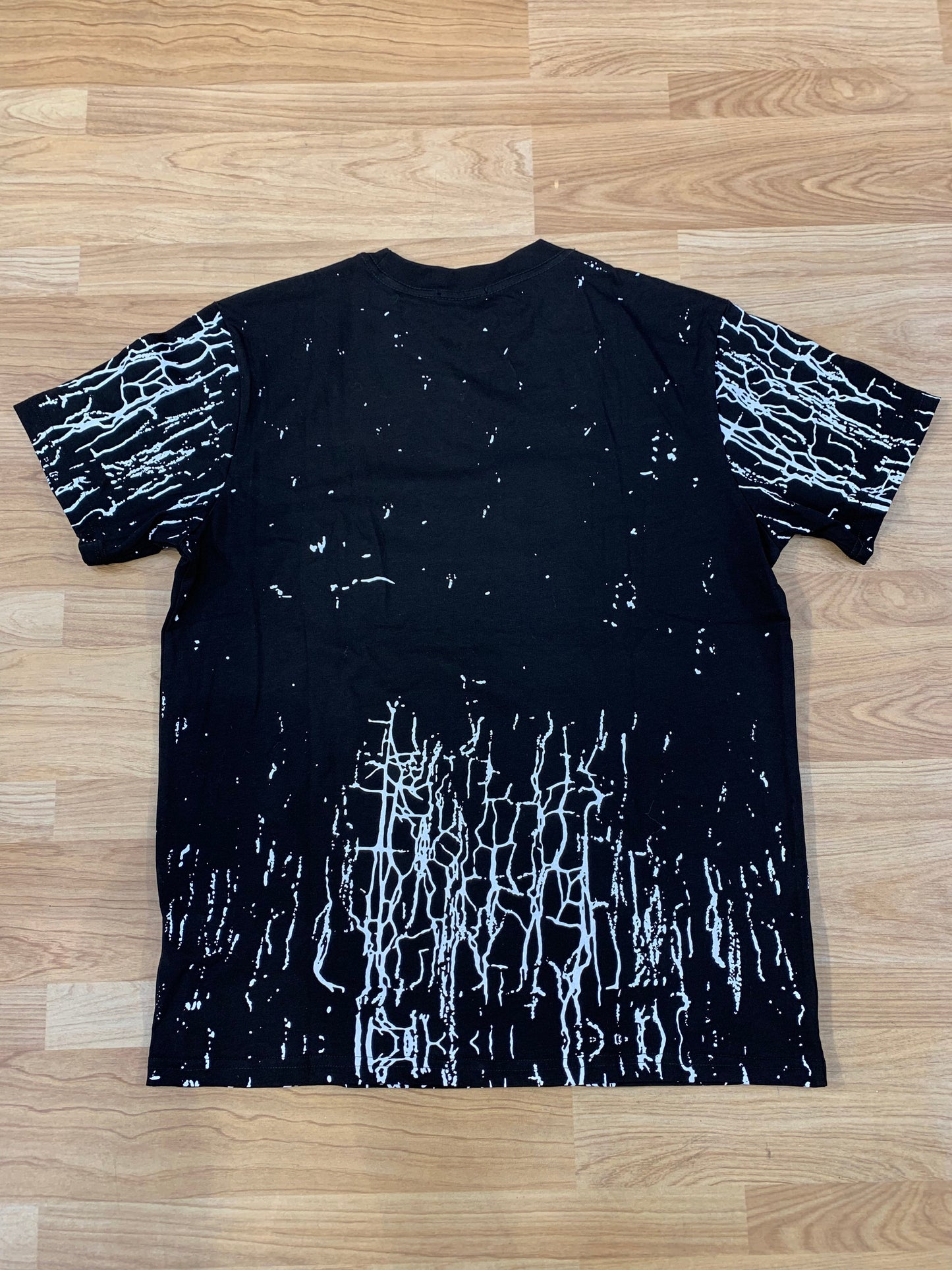 IMA Black Colour Back Print Premium Quality Half Sleeve Tshirt 636109