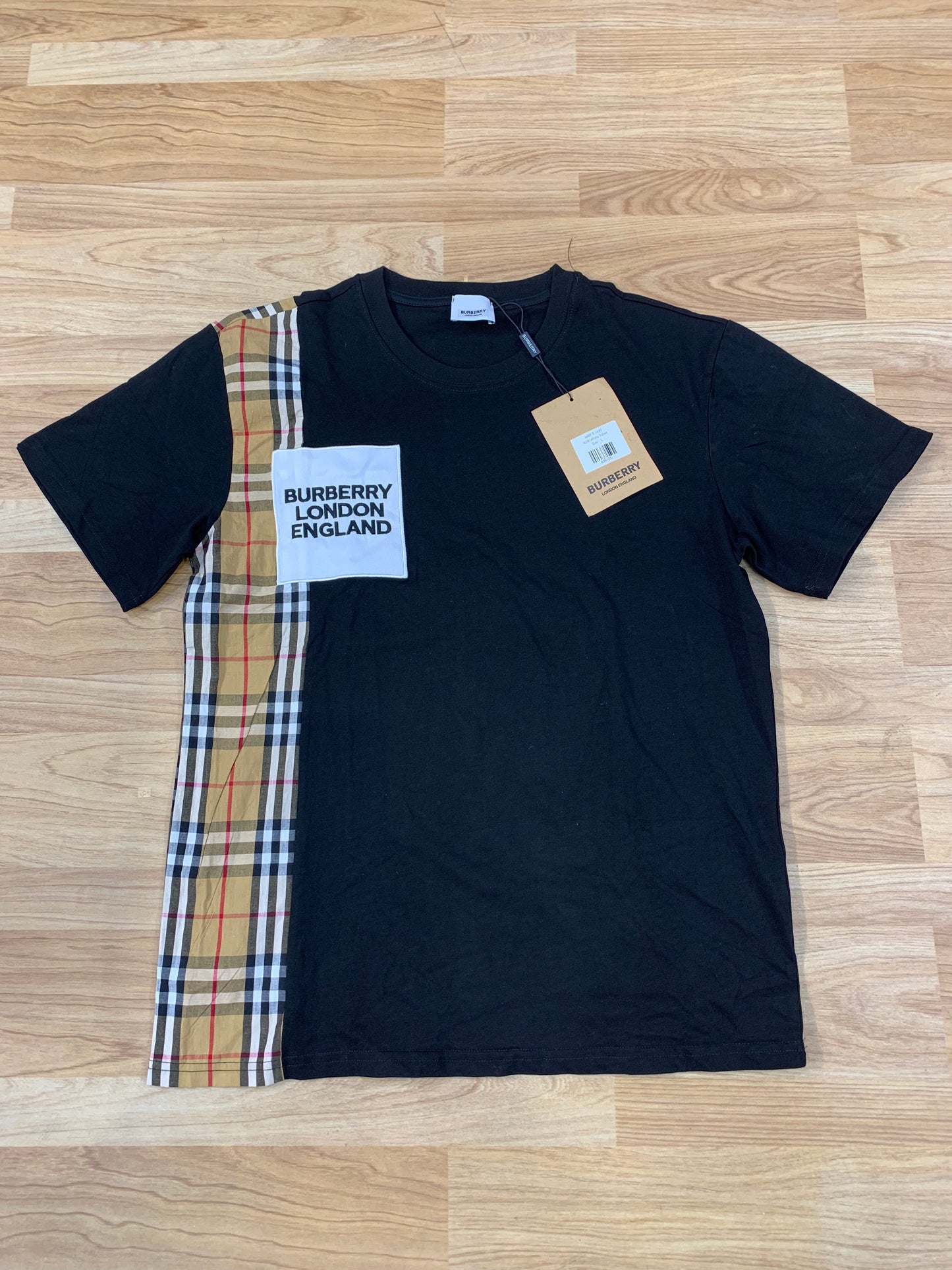 RUB Black Colour Back Print Premium Quality Half Sleeve Tshirt 636105