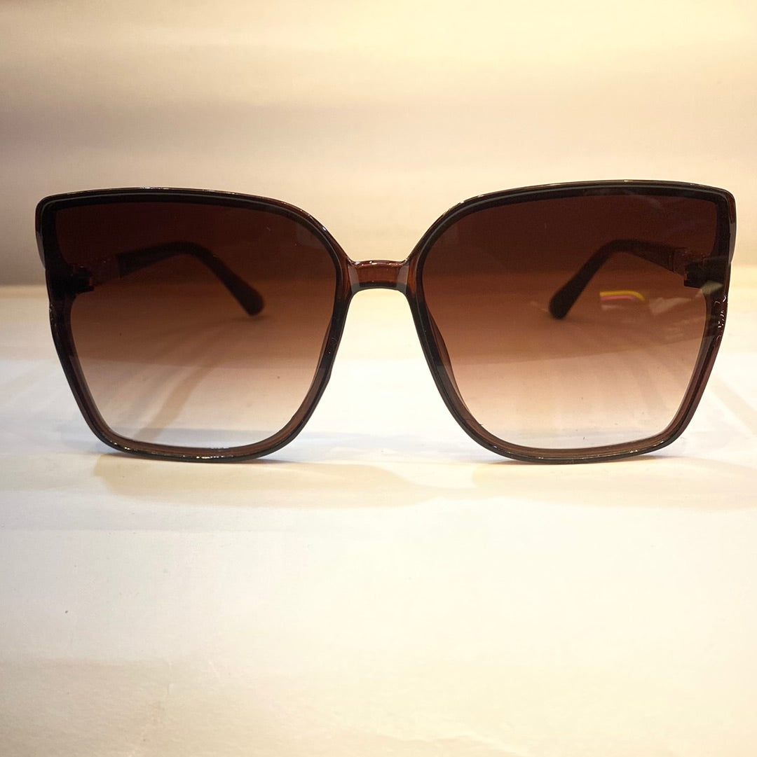 MIJ Brown Frame Brown Shade Unisex Sunglasses A30109 63 14 141