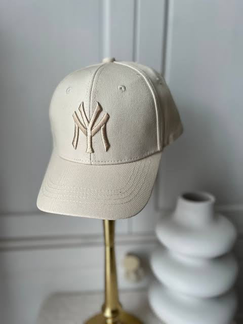 YN Cream Cap Cream embroidery 300131