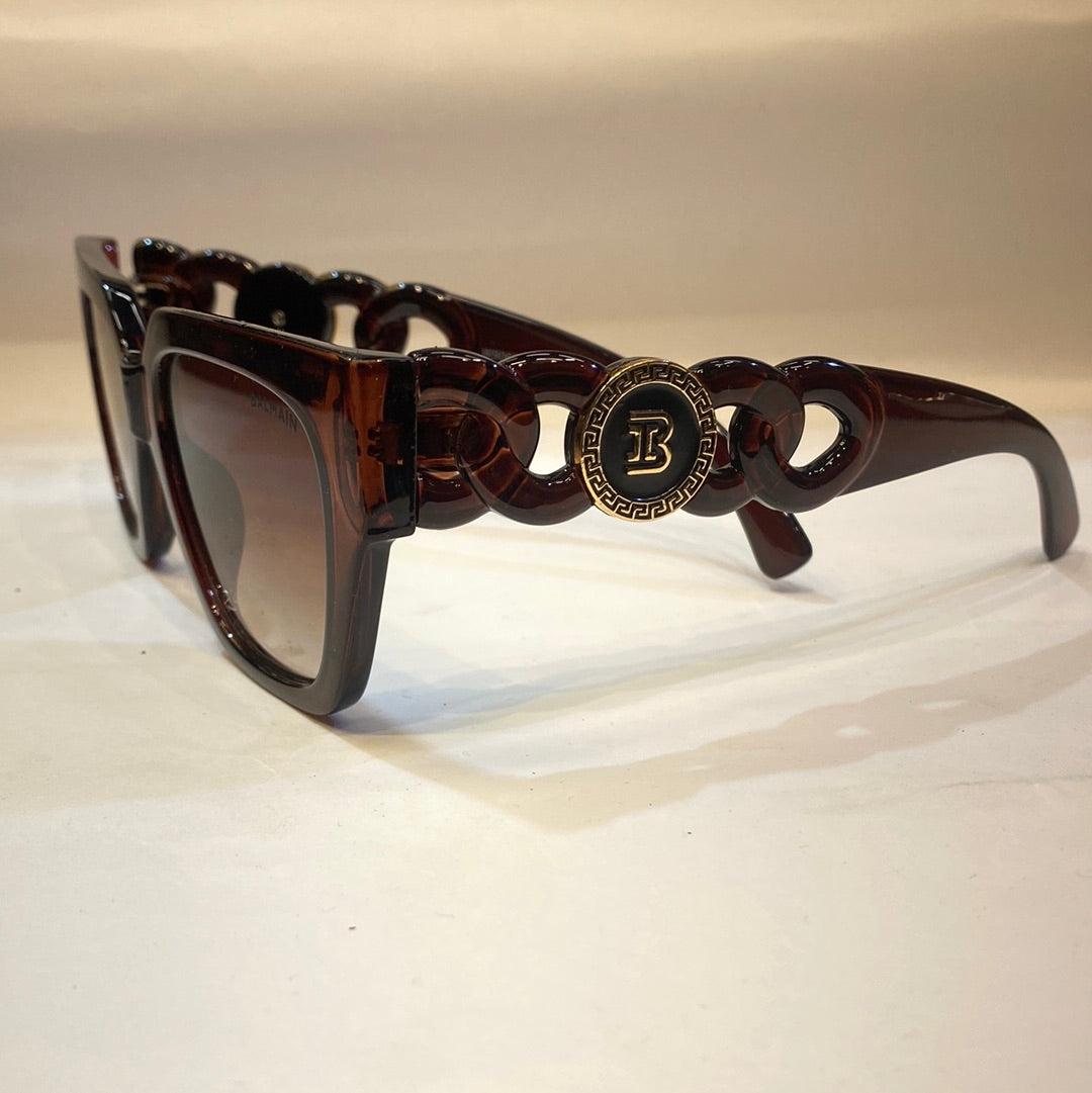 LAB Brown Frame Brown Shade Unisex Sunglasses W9065 51 20 144 C2