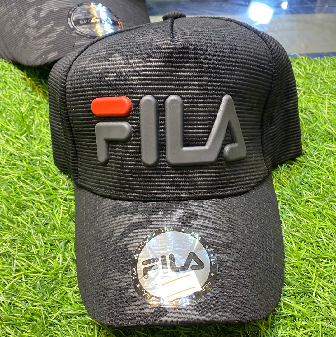 Black Fila Cap 700549