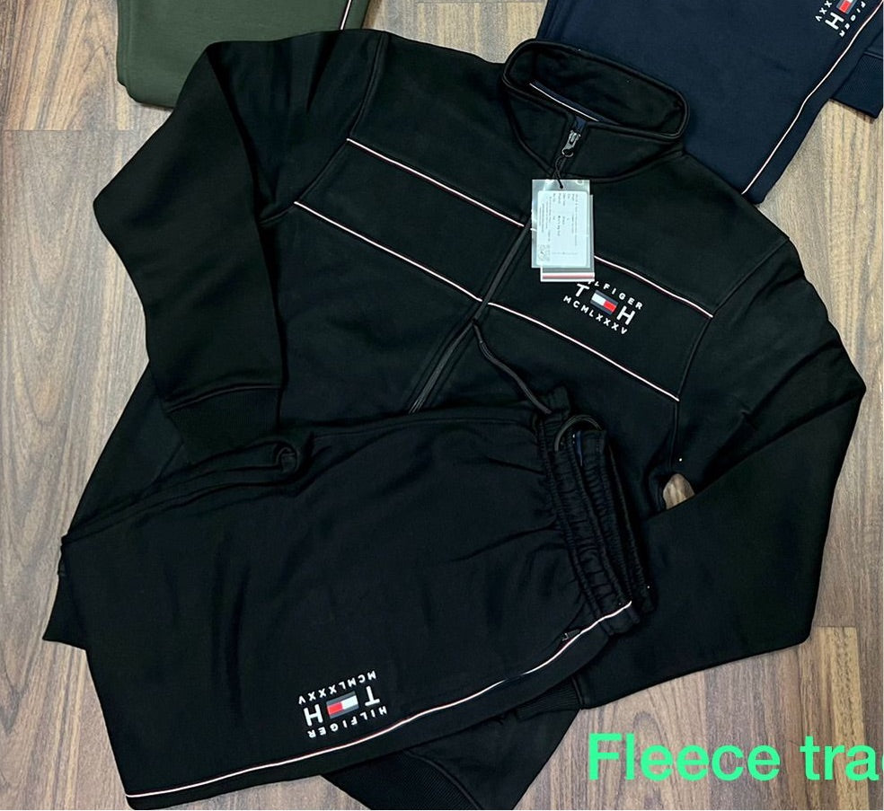 Tom Black colour Cotton tracksuit combo
