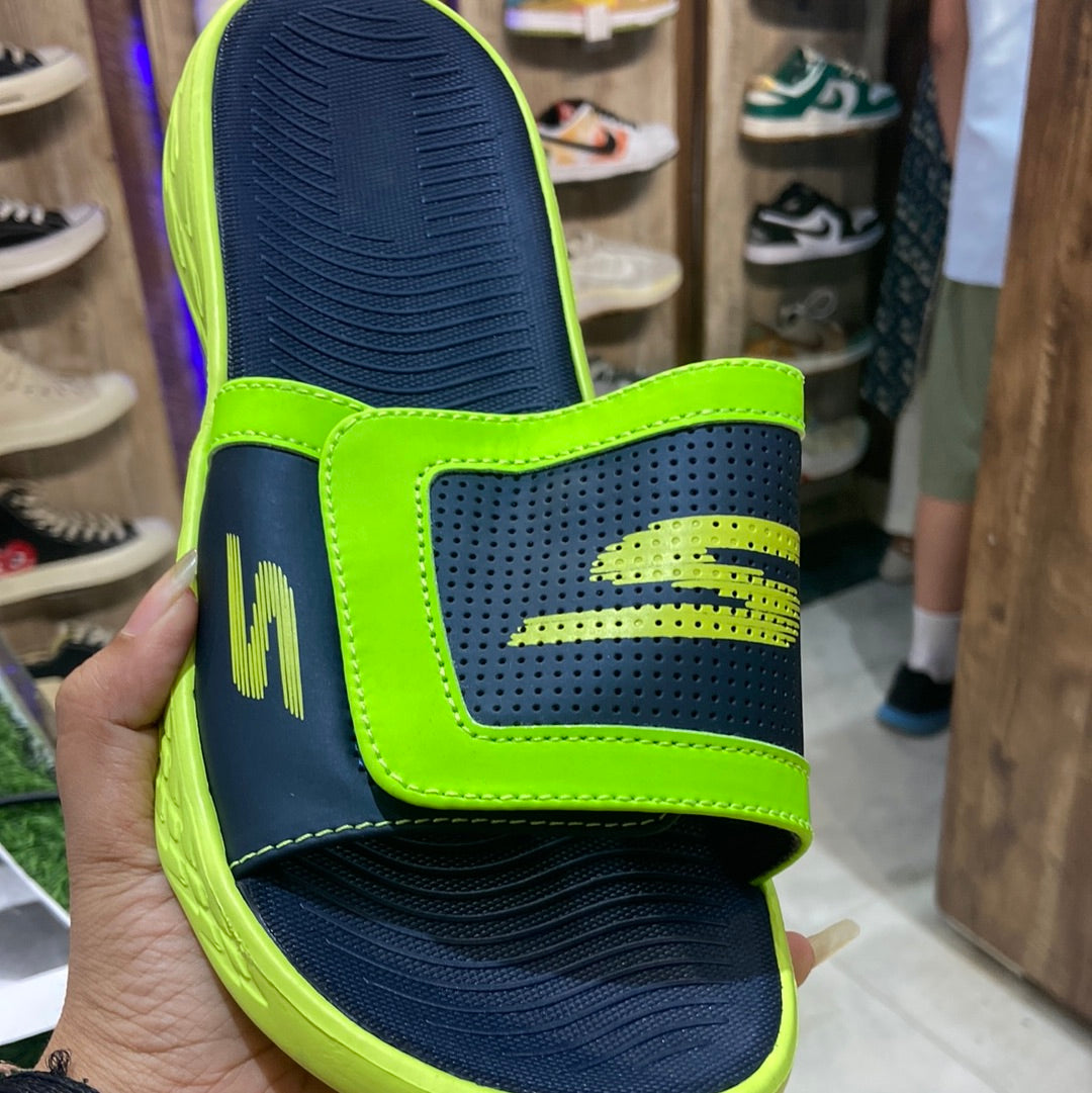 Eks Blue Green Colour Slipper 935424