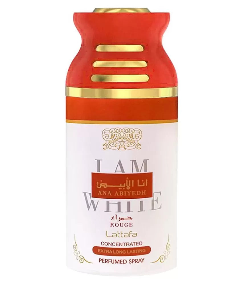 LATTAFA I AM WHITE Ana Abiyedh Rouge