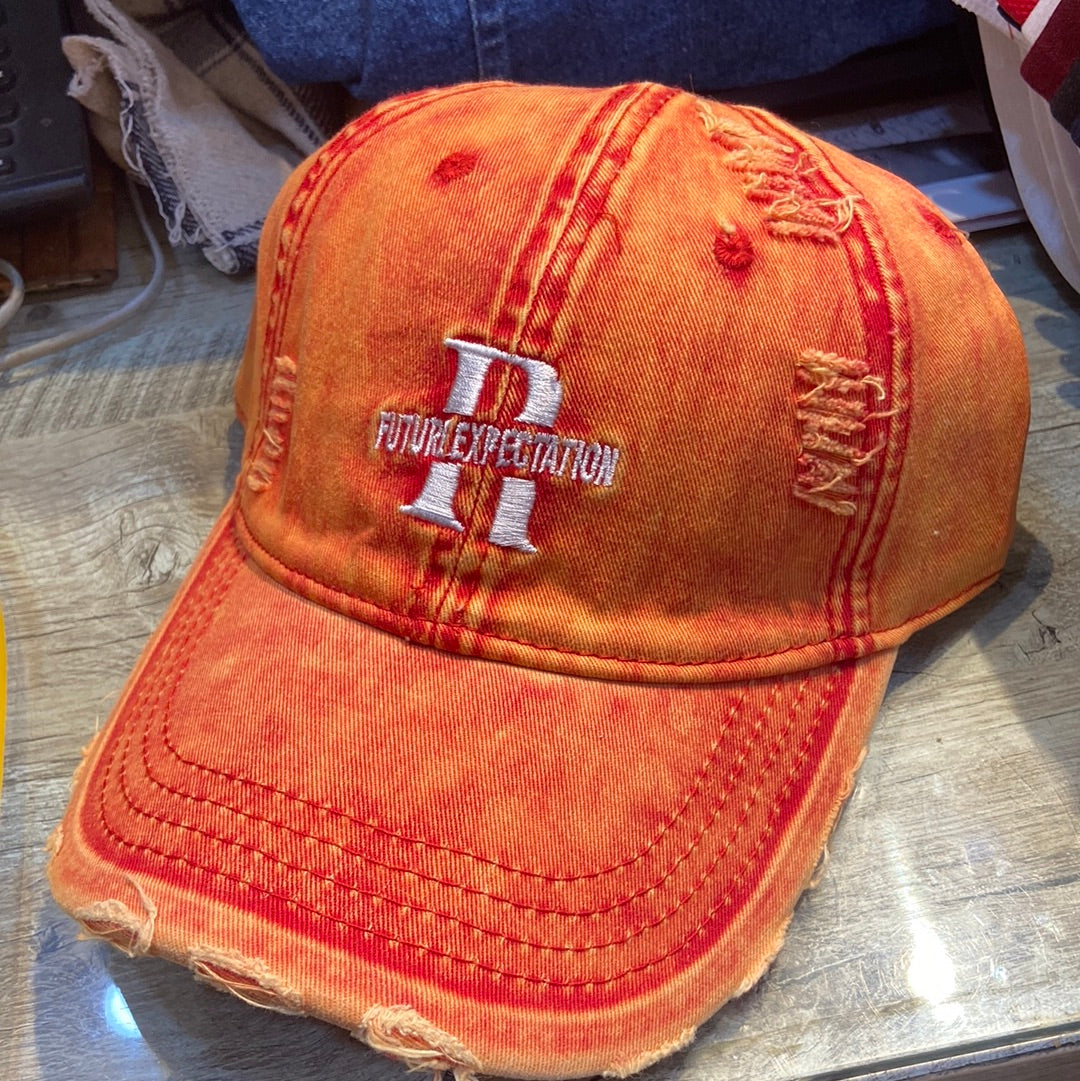 Tuf Orange Colour Denim Cap 300127