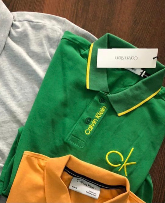 KC LAC Green Colour With Front Yellow Embroidery Deign Store Article Collar Tshirt 788510 03082023