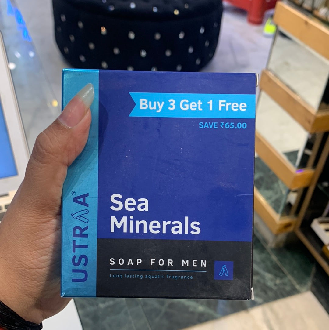 Ustra Sea Minerals Soap For Men