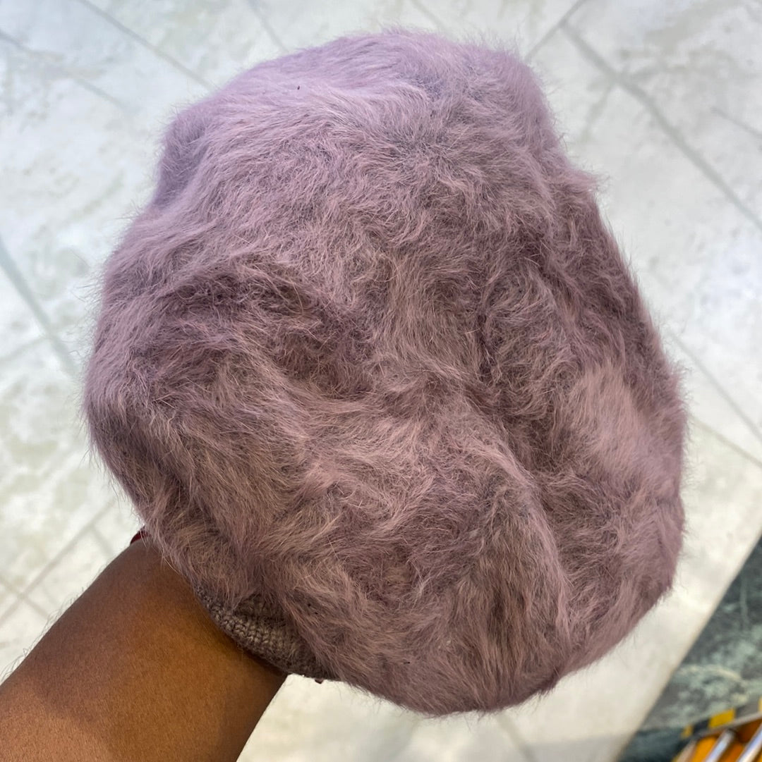 Peach Colour Women Winter Warm Knitted Pumpkin Hat Casual Plus Bean Ladies Cap 9349