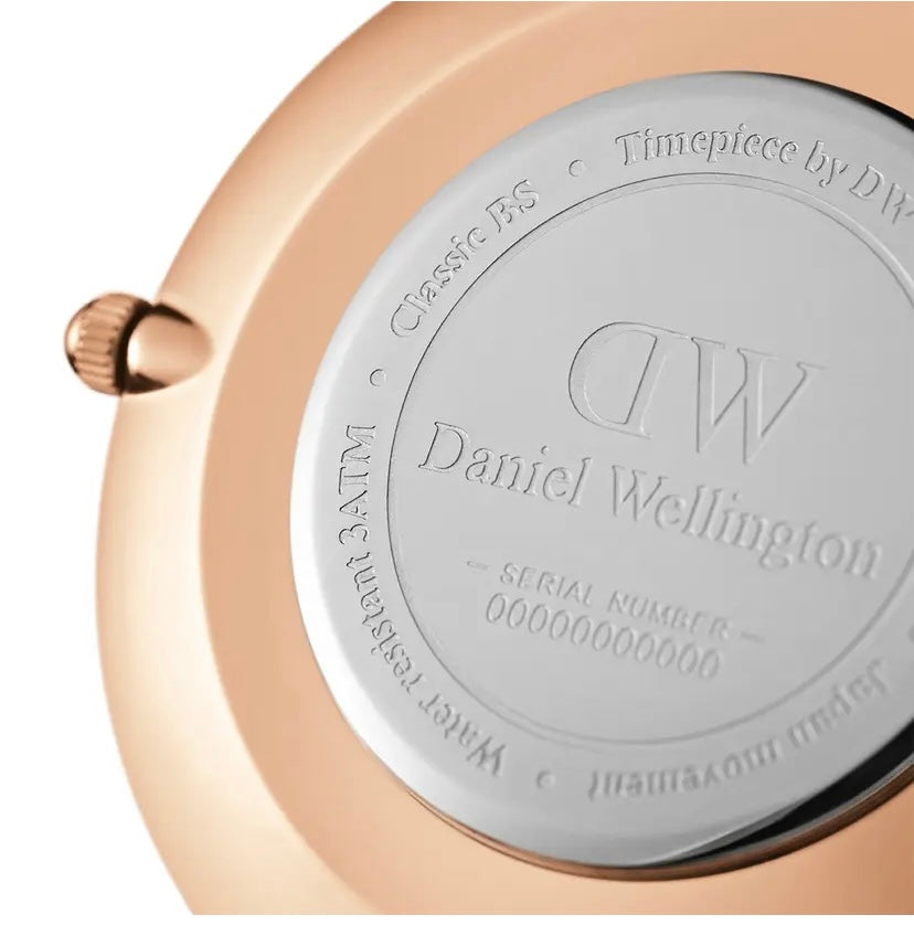 Wd Copper Chain White Dial Slim Formal Casual Watch Ladies Chain Watch 400131