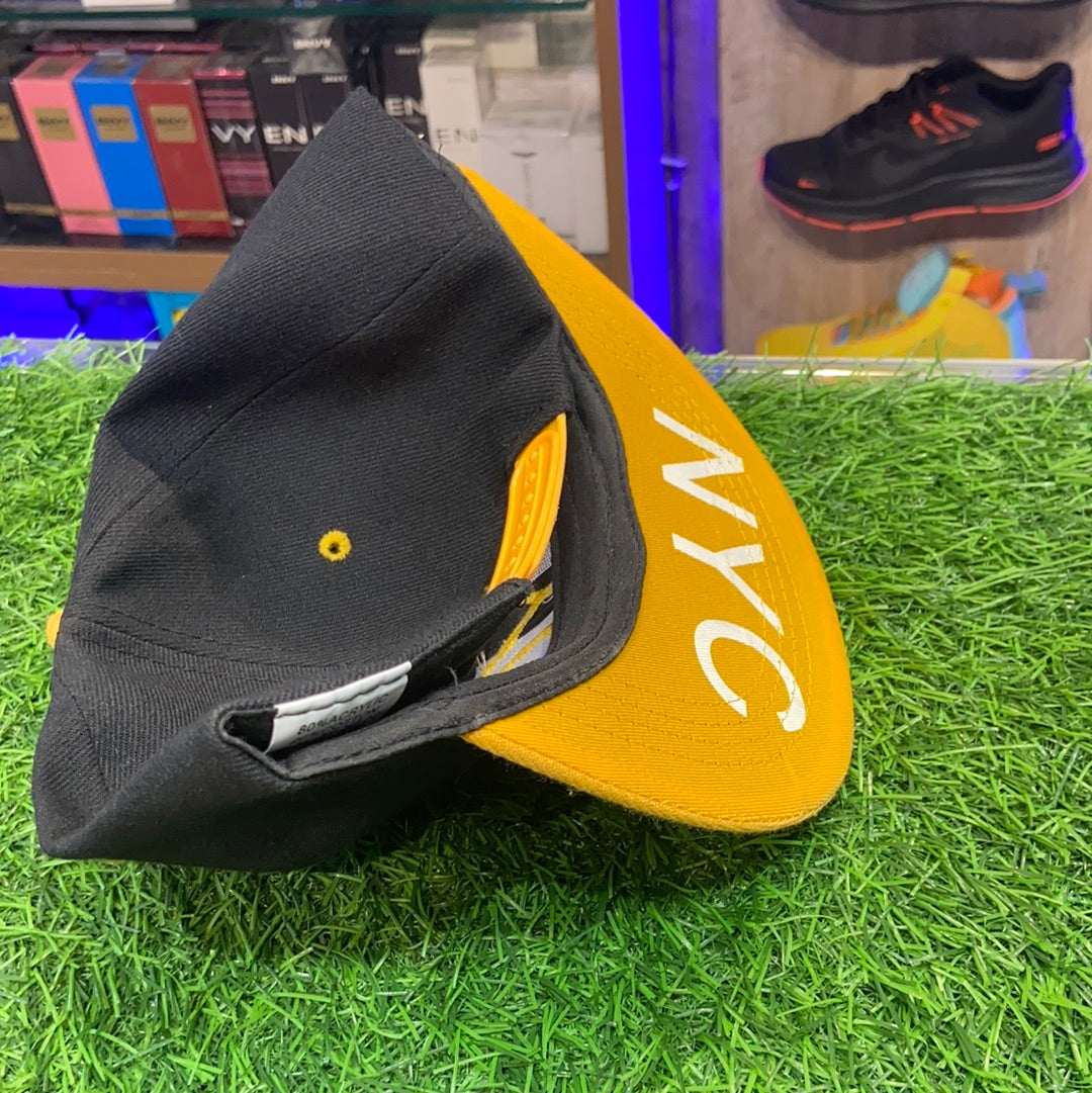Black Yellow NYC Cap