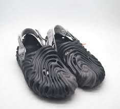 Black Grey Salehe Bembury x Crocs Pollex Clogs 