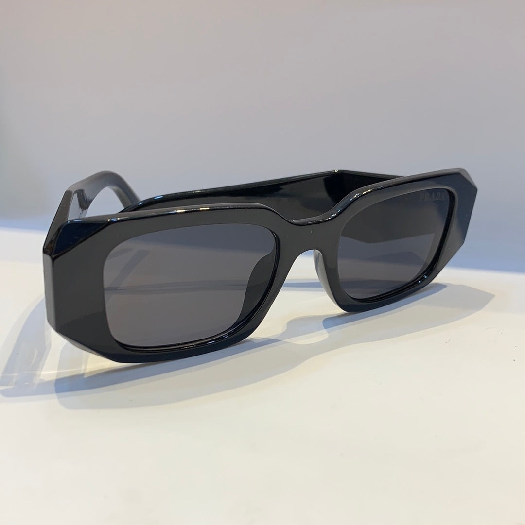 ARP Black Frame Black Shade Sunglass 1009 52 18-143