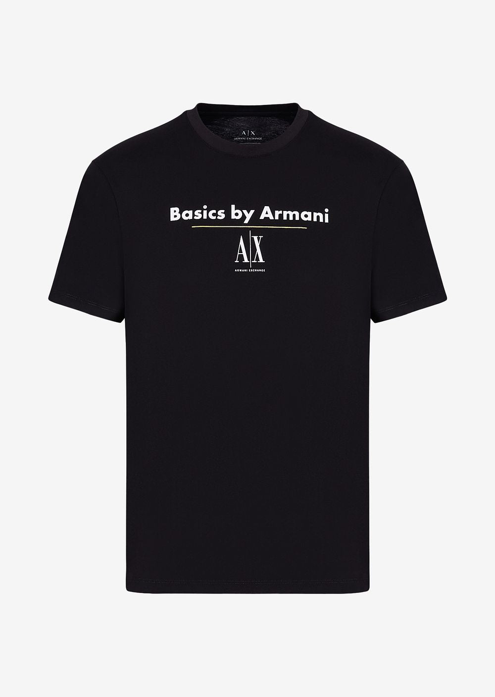 MRA Black Color With Front Print Premium Lycra Fabric Tshirt 861035