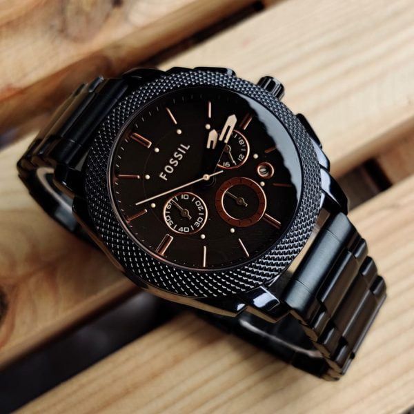Stainless Steel Chain Black Chain Watches For Boys Sof Black Matte