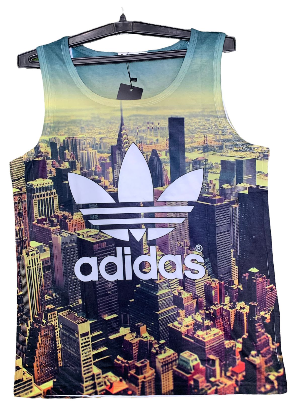 IDA Gainings Three Leaf Sando Tank Vest Gym Wear 110316 03082023