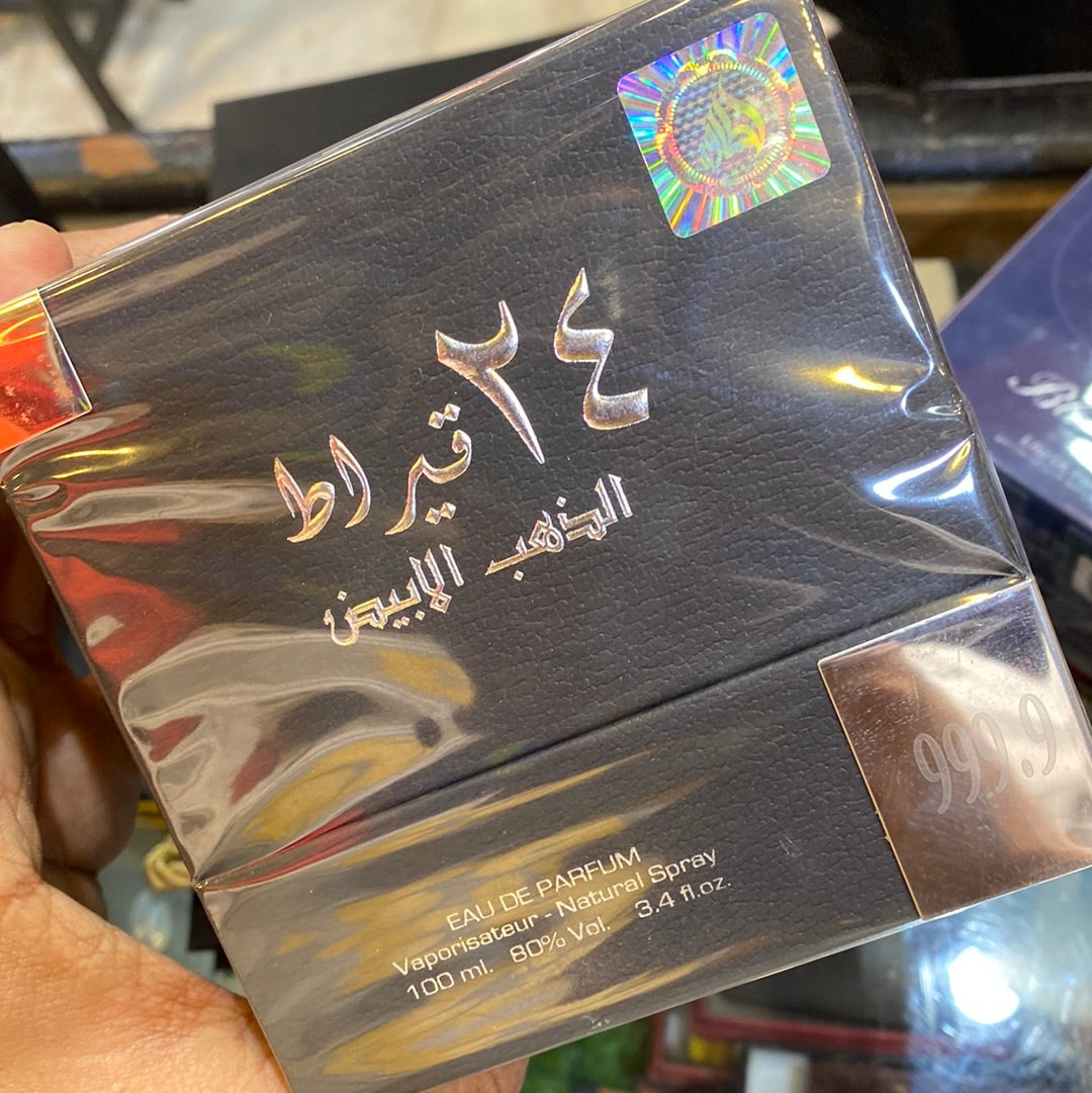 Lattafa 24 Carat White Gold 100 ml EDP – Luxury D'Allure