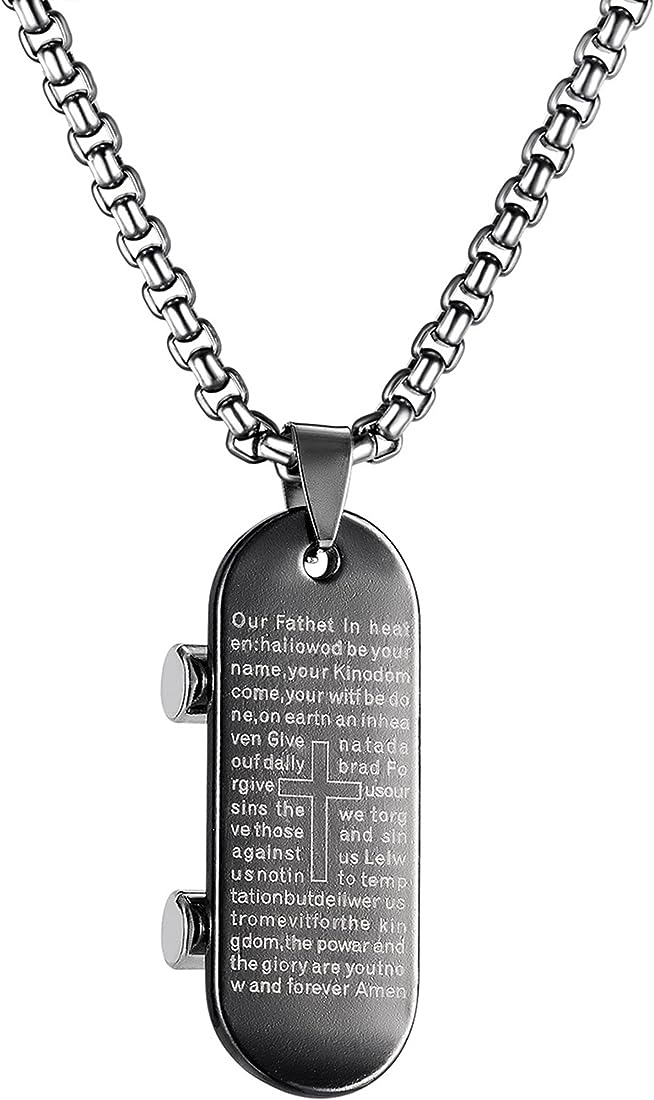 Sliver Roller Pendant Necklace Chain 50284