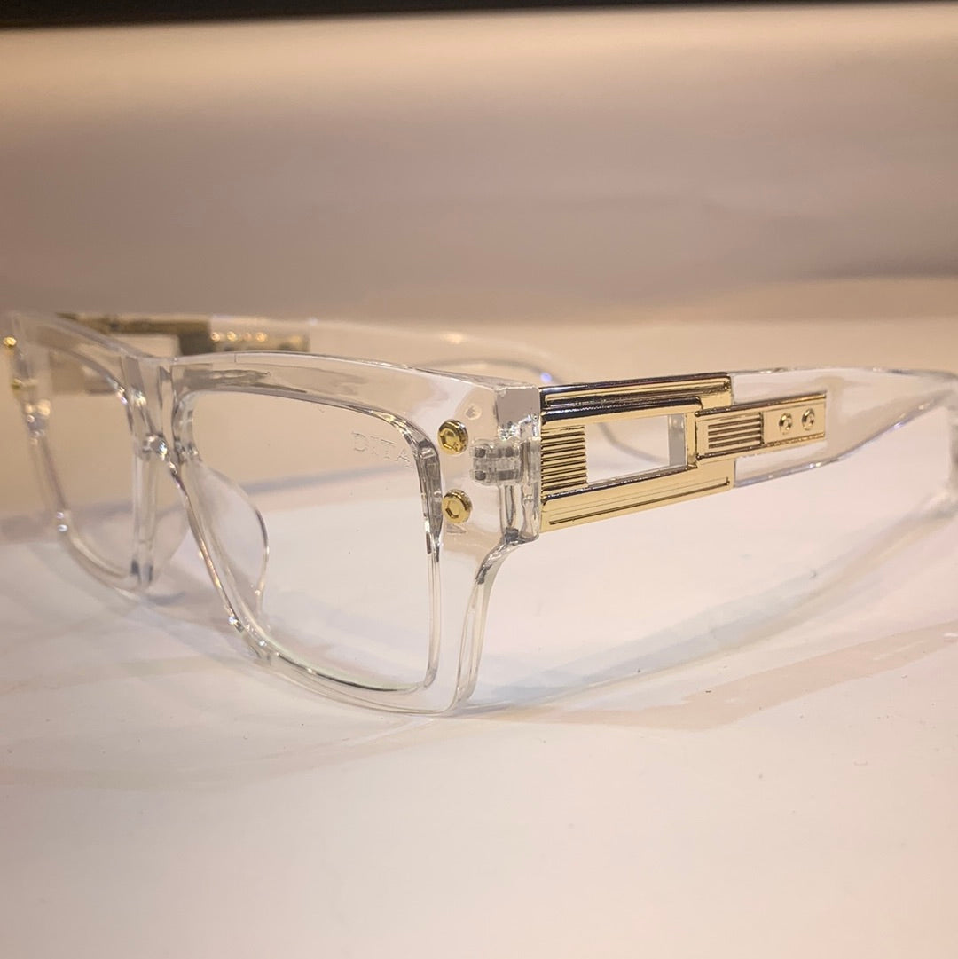 TID White Frame White Shade Unisex Branded Sunglasses Italy