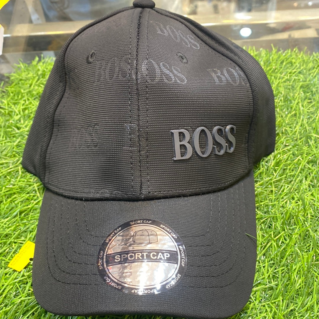 Flax Black Colour Boss Bos Sob Cap