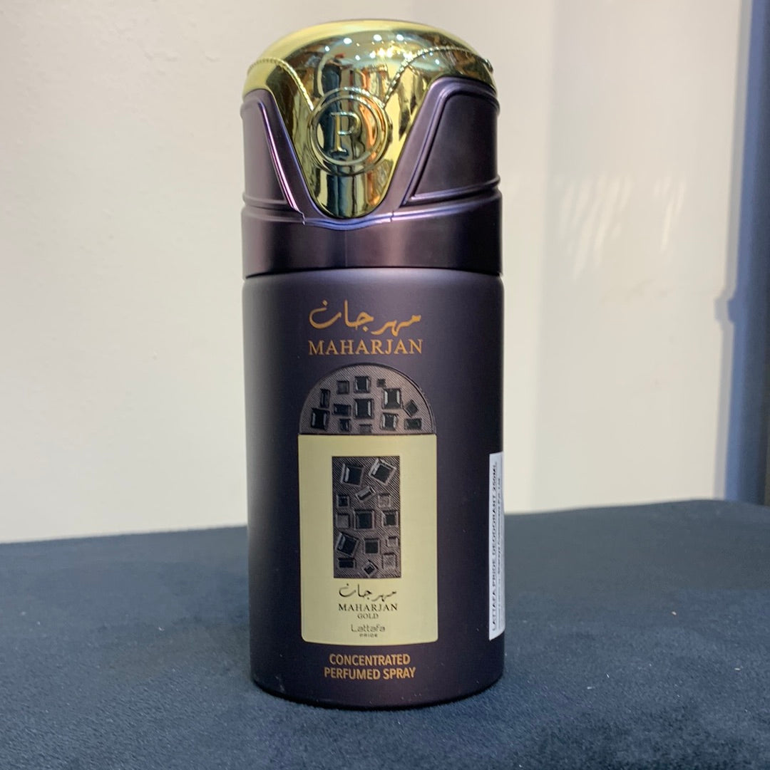 Maharjan Gold Deodrant by Lattafa Pride 250 ml