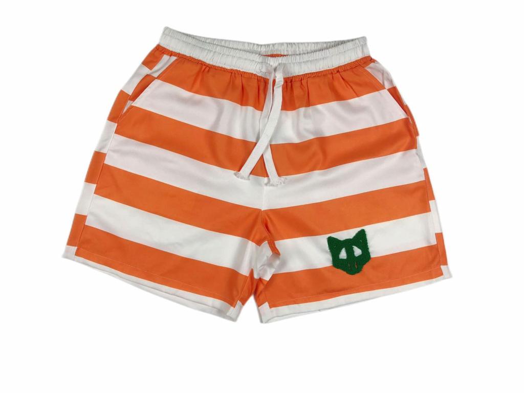 NF Studio Orange White Colour Fancy Print Premium Quality Coord Set 91010