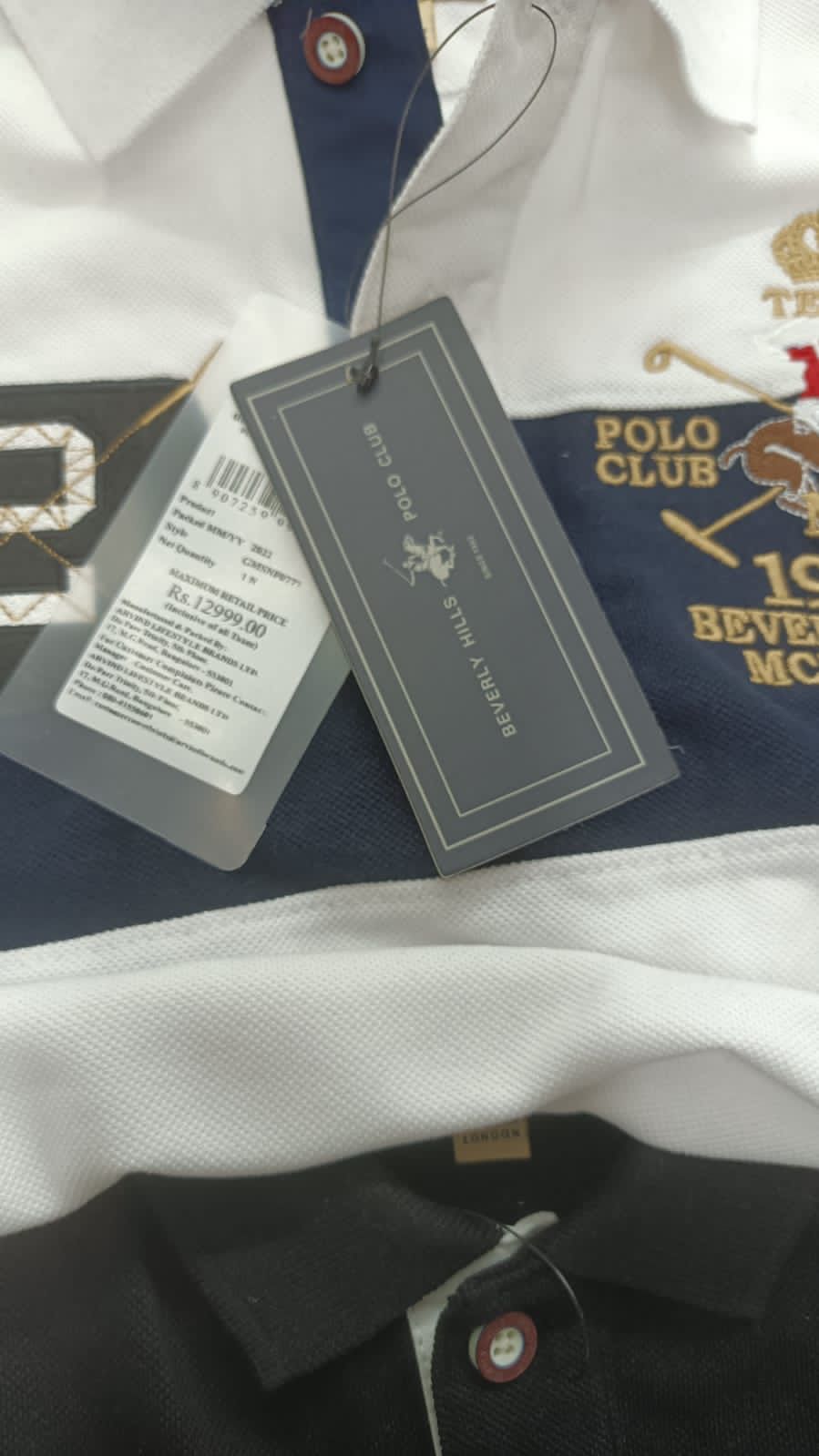 Black POL LOP Tshirt Polo Tshirt BHPC TShirt 110367