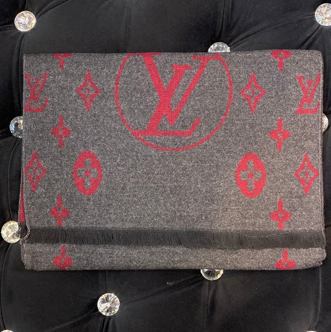 Vl Lou Uol Grey Colour With Red Uol Logo Imported Muffler 49087