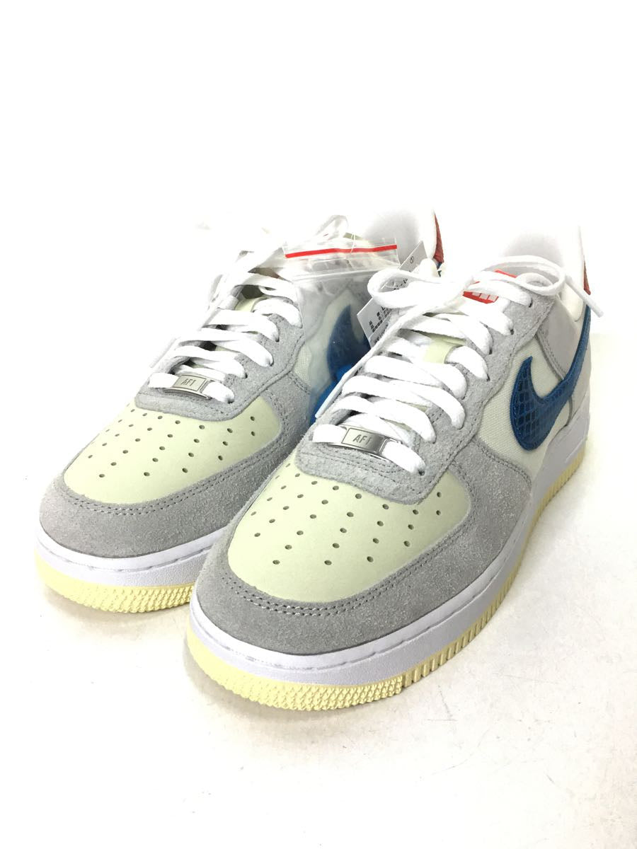 KIN Grey Red Colour Blue Tick Running Sneaker Shoes DM 8461001